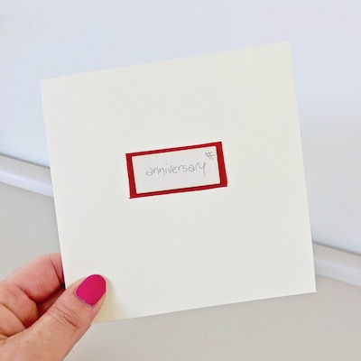 Wedding Anniversary Card