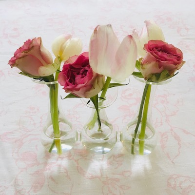 Glass Bud Vase ~ Set Of Three