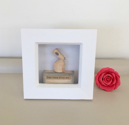 Love You Bunny Framed Picture