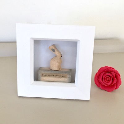 Love You Bunny Framed Picture