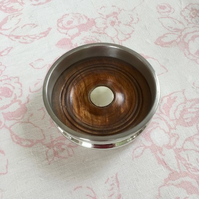 Pewter Champagne Bottle Coaster 