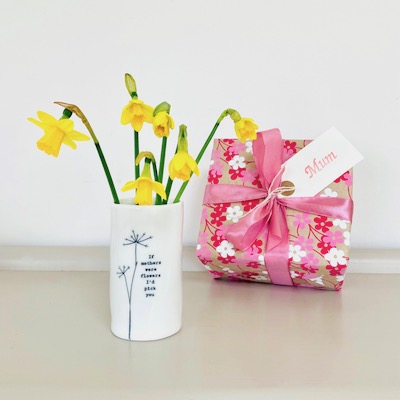 Mum Porcelain Flower Vase