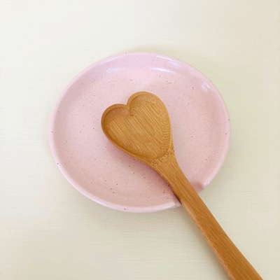 Heart Bamboo Wooden Spoon