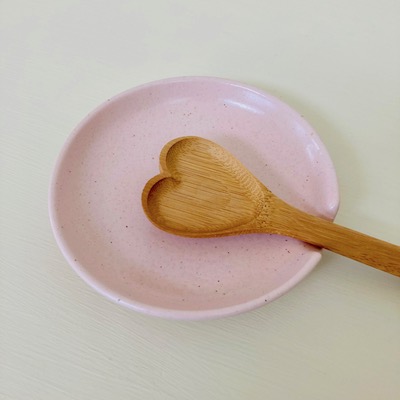 Heart Bamboo Wooden Spoon