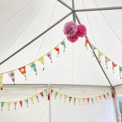 Gingham Cotton Bunting