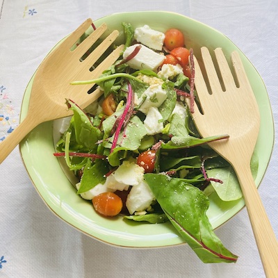 Bamboo Salad Servers ~ eco friendly