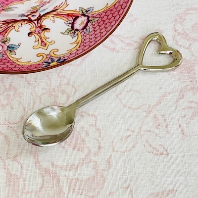 Pewter Heart Spoon