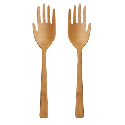 Bamboo Salad Servers ~ eco friendly