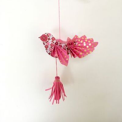 Handmade Bird Hanging Mobile