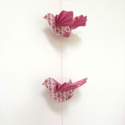 Handmade Bird Hanging Mobile