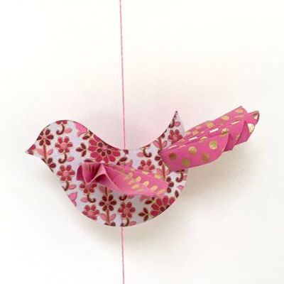 Handmade Bird Hanging Mobile