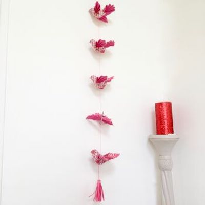 Handmade Bird Hanging Mobile