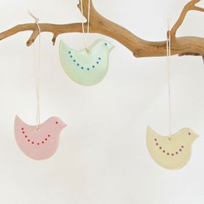 Ceramic Hanging Chick Decoration