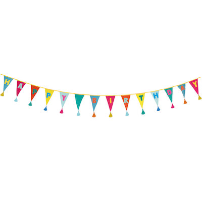 Happy Birthday Cotton Bunting  