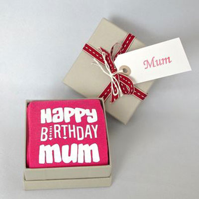 Happy Birthday Mum Socks        