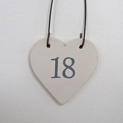 18th Handmade Birthday Card