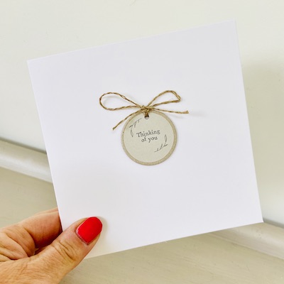 Thinking Of You / With Sympathy Card ~ Handmade