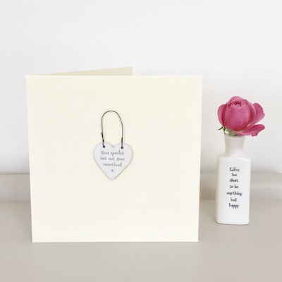 'Love your sparkle' Handmade Card