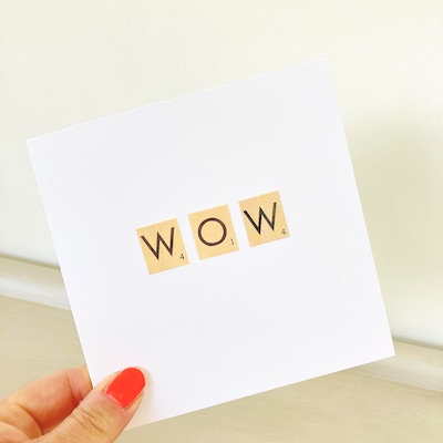 WOW! Handmade Congratulations Card 