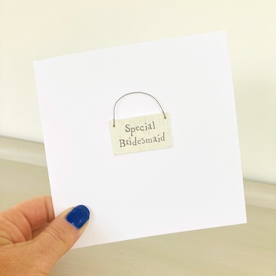 Bridesmaid Card