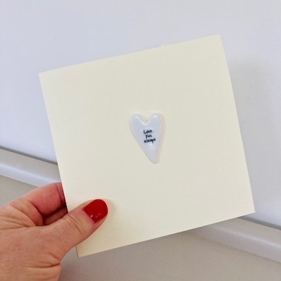 Love you always handmade card