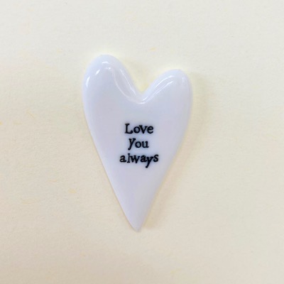 Love you always handmade card