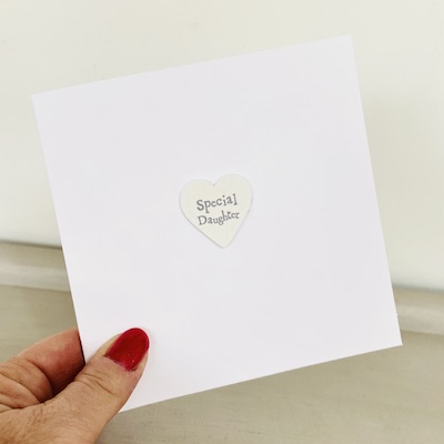 Special Daughter Handmade Card 
