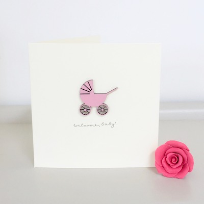 New Baby Handmade Card