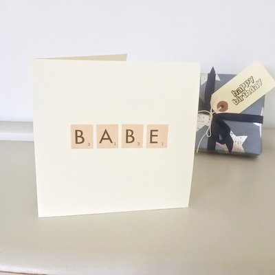 Babe Handmade Card