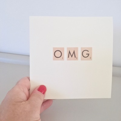 OMG! Handmade Card