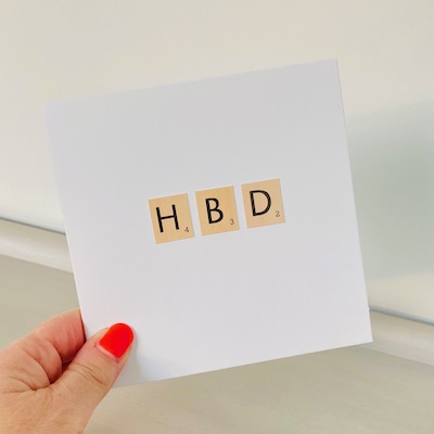 Handmade Birthday Card
