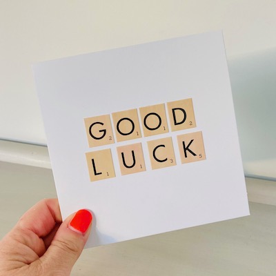 Good luck card ~ handmade