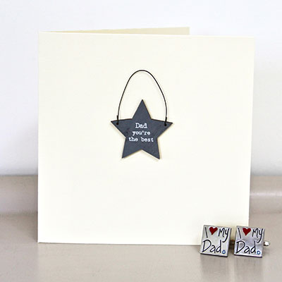 Handmade Best Dad Card   
