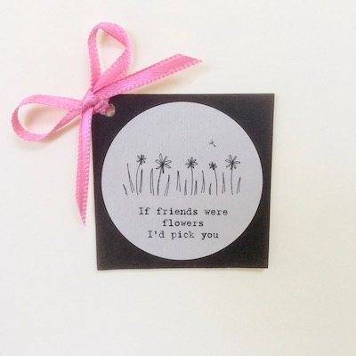 Friends Card: If Friends Were Flowers