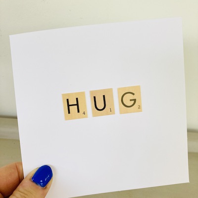 Hug Handmade Card
