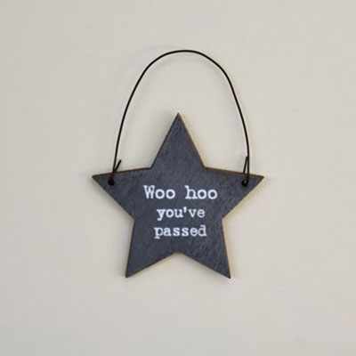 Congratulations ~ you've passed Handmade Card      