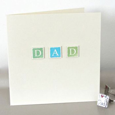 Handmade Personalised Dad Card     