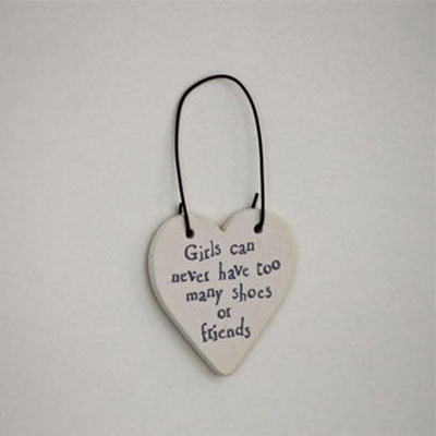 Girls Love Shoes & Friends Handmade Card    