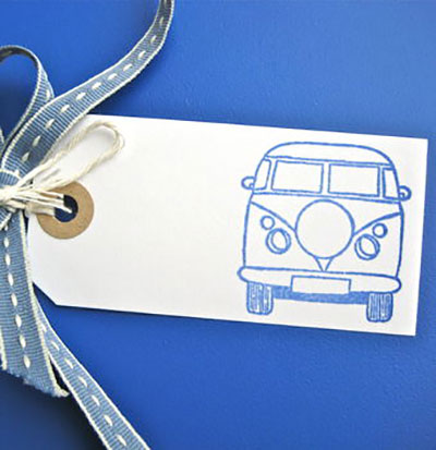 Handmade Campervan Card  