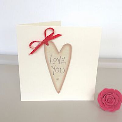 Tiny I Love You Hanging Sign 