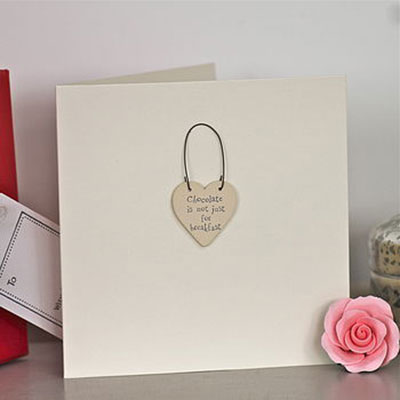 Love Chocolate Handmade Card 
