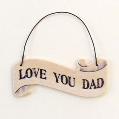 Love You Dad Handmade Card  
