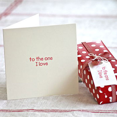 To the one I love Anniversary Card 