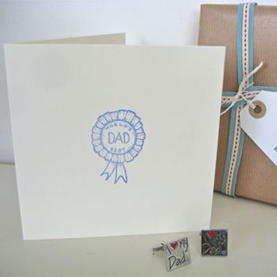 World's Best Dad Handmade Card  