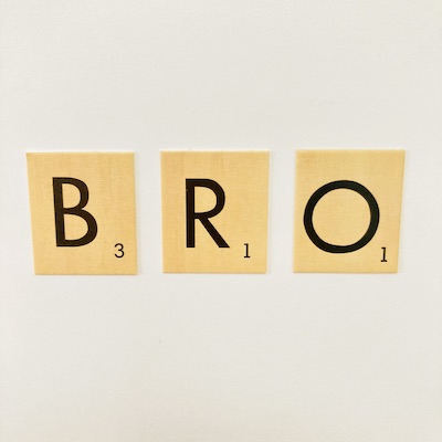 Bro / Brother handmade birthday card 
