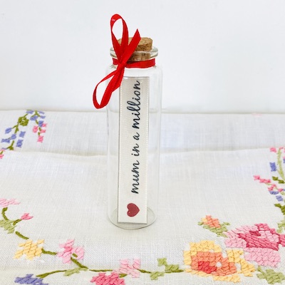 Mum Gift ~ message in a bottle