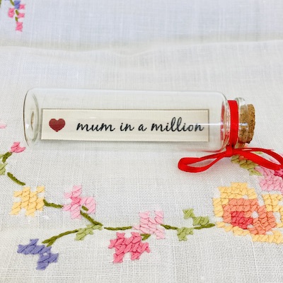 Mum Gift ~ message in a bottle