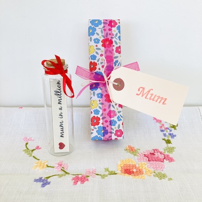 Mum Gift ~ message in a bottle