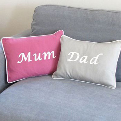 Handmade Dad Cushion
