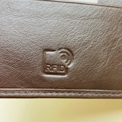 Slim Brown Leather Wallet ~ Rfid Protected